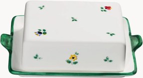 Handgemaakte botervloot Scattered flowers