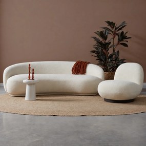 Kiezel Fauteuil Teddy Wit