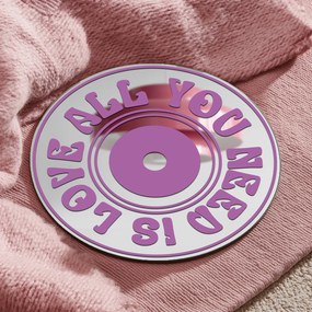 Spiegelsticker S42 – CD- All you need is love