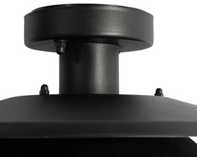 Design buiten plafondlamp zwart IP44 - Morty