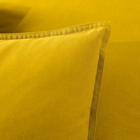 Effen kussensloop in gewassen katoen, Scenario