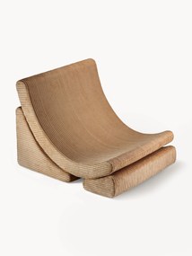 Handgemaakte corduroy fauteuil voor kinderen, Moon