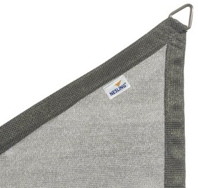 Nesling Coolfit schaduwdoek driehoek 4x4x5,7m. Antraciet