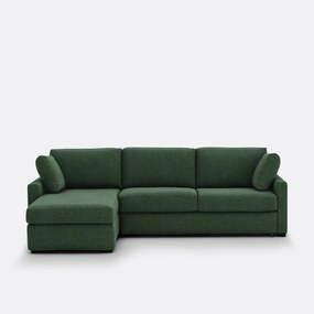 Hoekbank, omvormbaar, 4-zit, polyester, Comfort Bultex®, TIMOR
