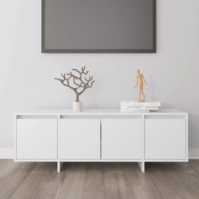 vidaXL Tv-meubel 120x30x40,5 cm spaanplaat wit