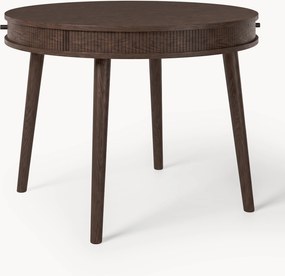 Ronde eettafel Calary met opbergruimte, in verschillende formaten