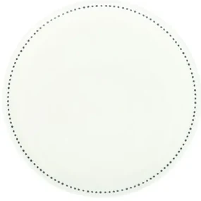 Ontbijtbord met blauwe stip, organisch, porselein,Ø 20 cm