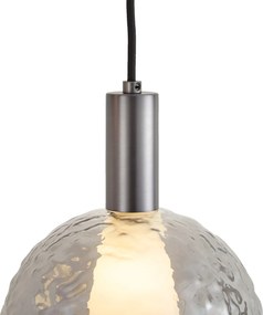 Design hanglamp gun metal 3-lichts - Ard
