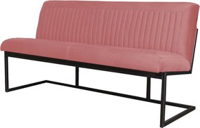 Eetkamerbank - Lara - stof Element roze 10 - 160 cm