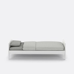Bed met retro vintage stijl, 1 persoon, Adil