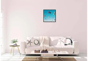 Goossens Schilderij The Balloon, 74 x 74 cm