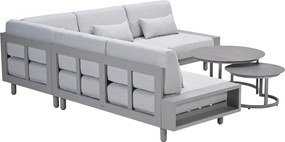 Garden Impressions Lizzy loungeset 5-delig - Monte Carlo loungetafels