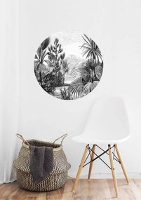 Wandcirkel outdoor Jungle Volcano | Bali Lifestyle