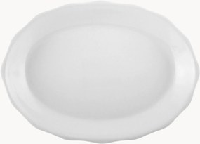 Ovale porseleinen serveerplateau Blanc