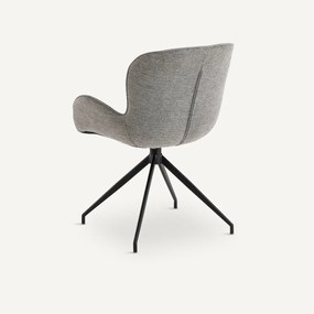 Draaiende tafelfauteuil Asyar