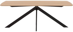 Goossens Excellent Eettafel Uniek, Semi rechthoekig 200 x 100 cm