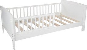 Peuterbed wit 140x70cm Milene Incl lattenbodem kinderbed