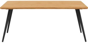 Goossens Eettafel Bjarte, Rechthoekig 220 x 100 cm