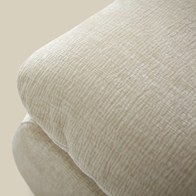 Creme Lounge Fauteuil Retro