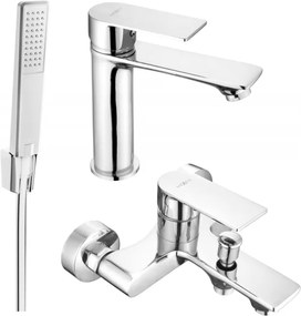 Mexen Royo R72 badkuipset, chroom - 72203R72-00