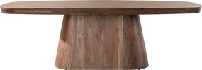 Eettafel Deens Ovaal 240 Cm - 240 X 105cm.