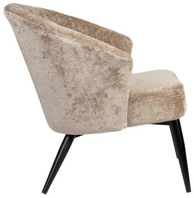 Dutchbone Georgia Fauteuil Beige Velvet