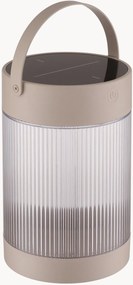 Draagbare solar LED tafellamp Coupar, dimbaar