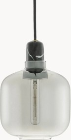 Kleine marmeren hanglamp Amp