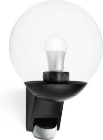 Steinel L585 PIR Wandarmatuur, IP44, Zwart, Sensor, E27 Fitting