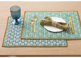 Set van 2 placemats in voilekatoen Nadesha