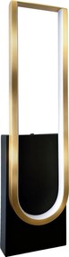 Wandlamp LED APP1782-W Brush Gold/Black