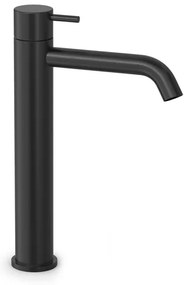 Hotbath COBBER Wastafelmengkraan zonder waste Geborsteld zwart PVD CB003HCMBP