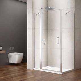 Gelco Loro douchecabine met draaideur 120x120cm chroom