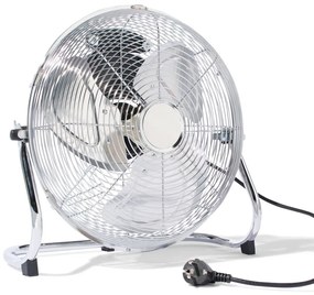 HEMA Vloerventilator Extra Power Chroom Ø35cm
