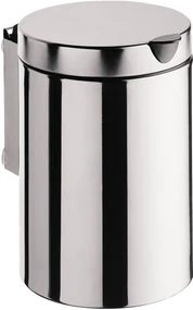 Emco System 2 wand afvalemmer 3 liter Chroom