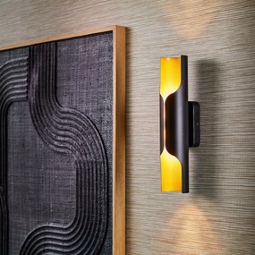 Simpele wandlamp, geïntegreerde LED, Henrio