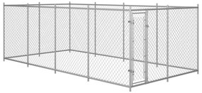 vidaXL Hondenkennel voor buiten 8x4x2 m