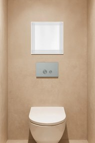 Hotbath &More frameless inbouwnis 30x30x10cm wit mat