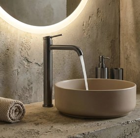 Badkamerkraan Rea LUNGIS Gun Grey Super High