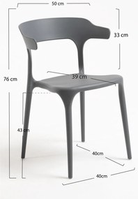 Pak 4 Teul-stoelen