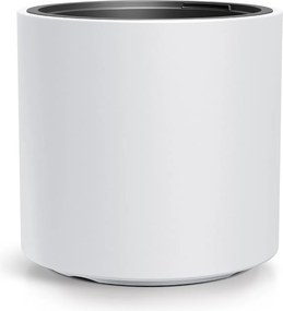 Prosperplast Heos R Slim Bloempot -Ø 39 cm - Wit - Incl. binnenbak