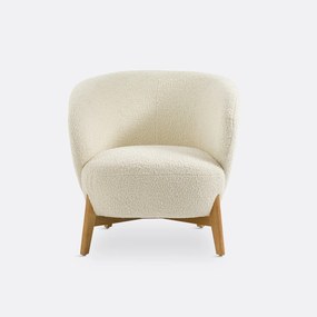 Fauteuil bouclette Lancy