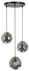 Orbs hanglamp 3-lichts rond Ø20cm