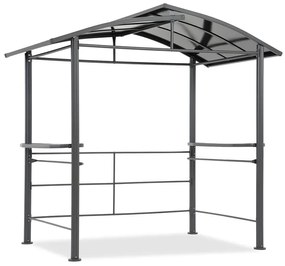 Ponta 2,4 x 1,5m metalen barbecue prieel Tuinpunt