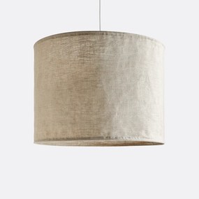 Hanglamp/Lampenkap in gekreukt linnenØ50 cm, Thade