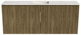 Mondiaz Joya DLux 100cm toiletmeubel dusk met wastafel faye midden 1 kraangat ostra