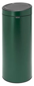 Brabantia Touch Bin Afvalemmer - 30 liter - kunststof binnenemmer - pine green 304262