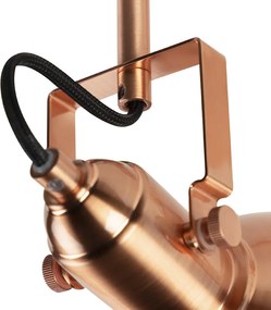 Romantische spot koper 3-lichts - Tommy