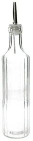 Oliefles, geribbeld glas, 500 ml