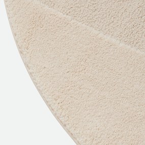 Rond vloerkleed, geometrisch reliëfpatroon, LODGO